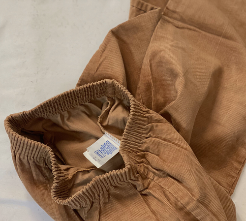 Pantalones de pana vintage SEARS para mujer pequeños marrón talla 10P - tiro alto, elásticos - Imagen 7 de 7