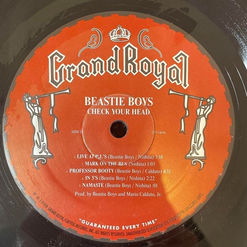 BEASTIE BOYS CHECK YOUR HEAD 12" Vinyl Record 2LP 1992 Hip Hop Classic Original - Picture 5 of 13