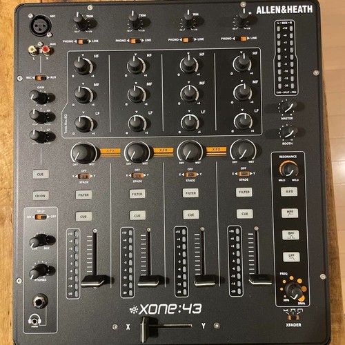 Allen & Heath Xone:43 4+1 Channel Analogue Mixer Confirmed Operation Free Ship - Picture 2 of 4