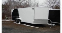 2022 7.5x18 Enclosed Snow Trailer (EZES7.5x18-IF)
