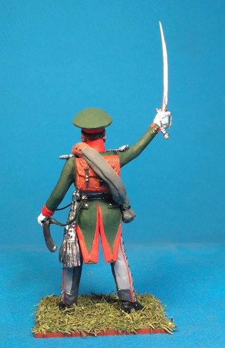 Unassembled Prussian Light infantry, White Metal 60 mm Figure kit VID SOLDIERS - Picture 53 of 58