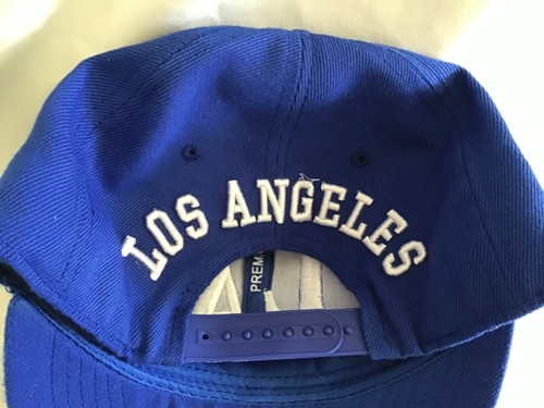 Los Angeles Dodgers Basic Snapback Adjustable Cap - Royal Blue preowned - Picture 4 of 5