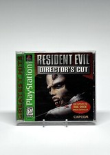 Resident Evil : Directors Cut - PS1 (1998) GREEN LABEL - Pre-Owned - CIB *WORKS*