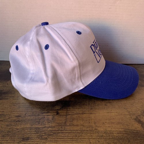 Vintage Diamond Vogel Baseball Cap SnapBack Classic White/Blue Hat - Picture 5 of 11