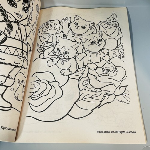Lisa Frank riesiges Mal- & Aktivitätsbuch WAGE TO DREAM Skye Modern Publishing - Bild 5 von 7