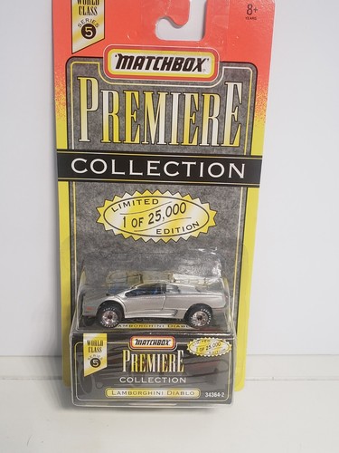 Matchbox 1995 Premiere World Class Cars Series #5 1-6 New Sealed 34364 Tyco - Picture 3 of 7
