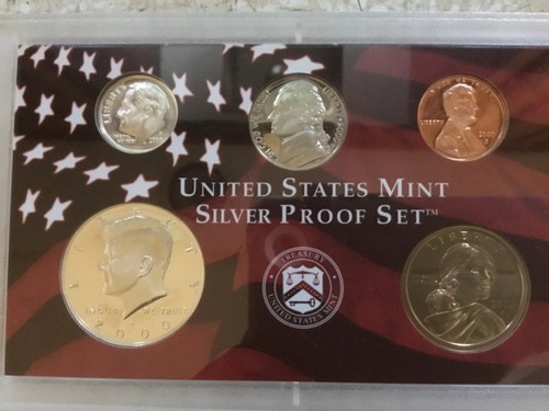 2000 50 State Quarters Silver Proof Set With Box and COA - Picture 4 of 4