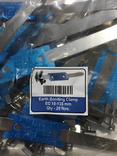 20 x earth bonding clamps 15-135mm - Picture 2 of 3