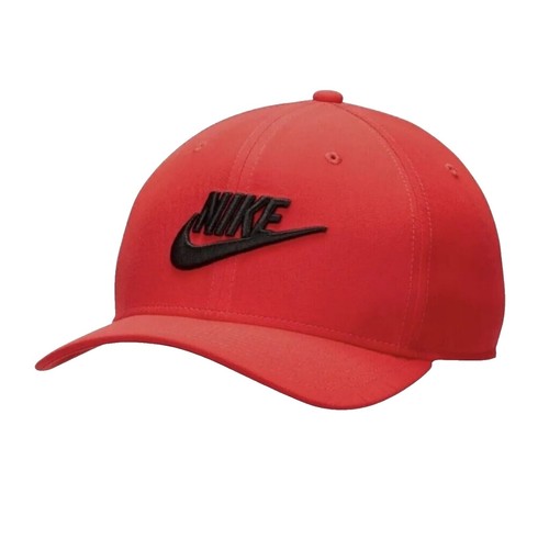 新品 90s NIKE RED SWOOSH 6-PANEL CAP Rare Vintage NIKE Swoosh Dri-Fit 6 Panel Nylon Strapback