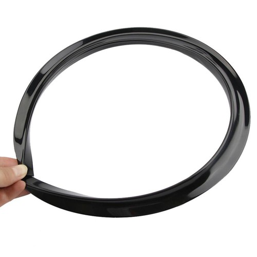 2PCS Universale Nero Flessibile Auto Ruota Sopracciglia Auto Camion Ruota Sopracciglia Arco Trim - Foto 5 di 7