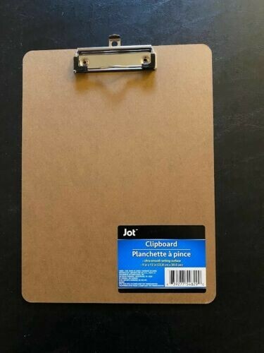 Wooden Clipboards 9'' x 12.5'' Letter Size  - Picture 1 of 1