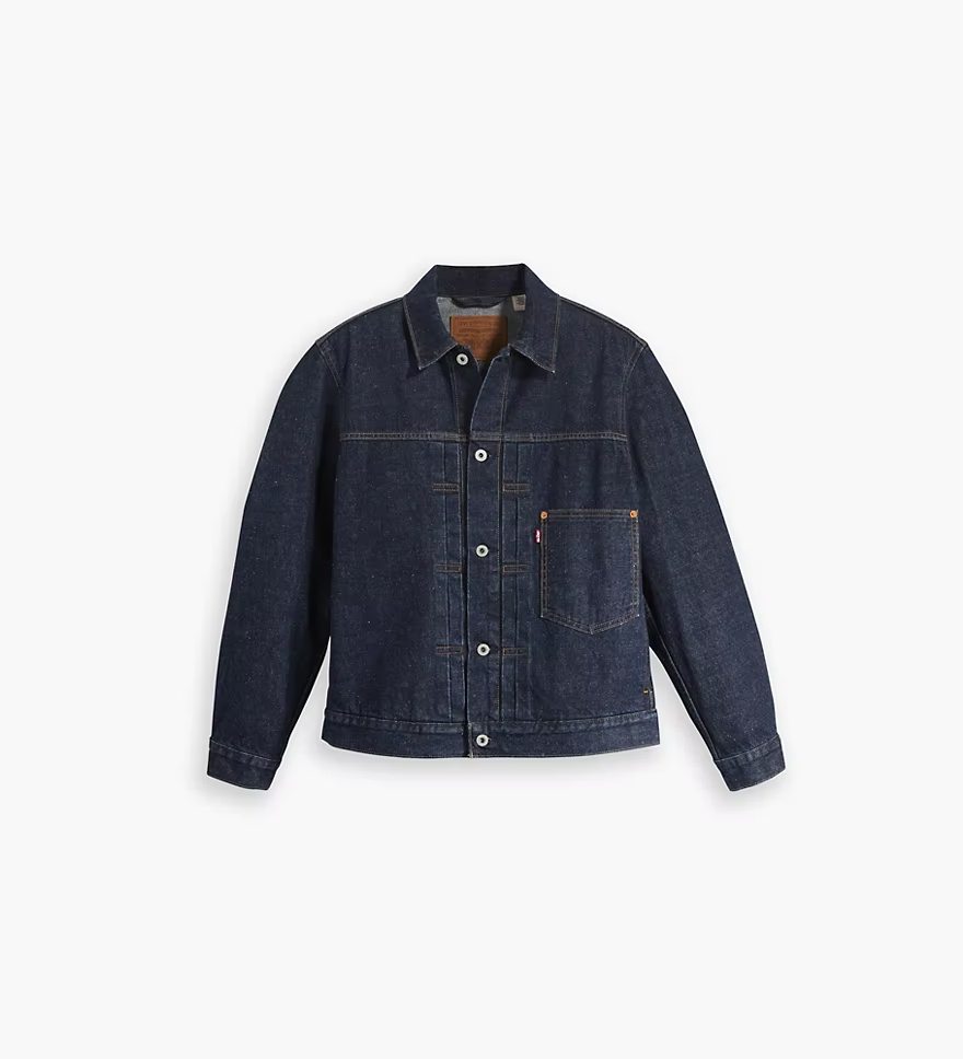 Men's Levi's Premium Big E Type 1 I Selvedge Trucker Denim Men's Levi's Premium Big E Type 1 I Selvedge Trucker Denim