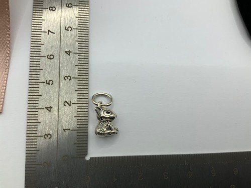 PANDORA Bullterrier Welpe Hund Hänger Silber Charm - Bild 12 von 12