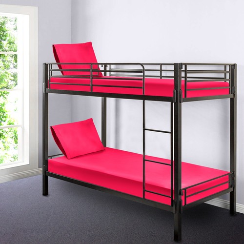 30" x 75" Cot Size 2-Piece Bed Sheet Set, Perfect for Camp Bunk Beds / RVs - Picture 28 of 66