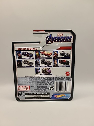 Hot Wheels Character Cars - Marvel Iron Man - Picture 2 of 2