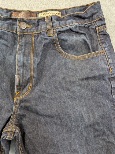 LRGeans Jeans Mens Size 38x32 Blue Lifted Research Relaxed Straight Leg - Picture 3 of 14