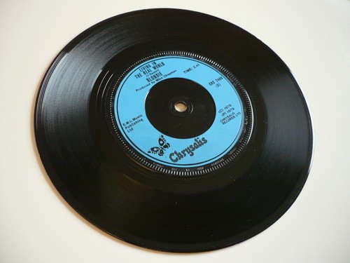 Blondie Union City Blue 7" Vinyl UK 1979 Chrysalis 1st Press Single Debbie Harry - Picture 5 of 9
