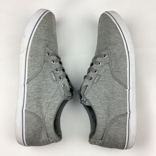 Vans Tenis Zapatos Para Mujer 11 Winston Deluxe Gris Lunares Moda Comodidad - Imagen 5 de 8