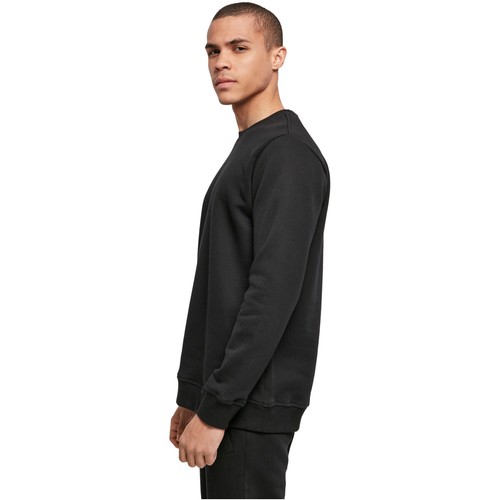 Build your Brand Organic Basic Crew Men's Pullover Bio Cotton Fleece Cotton - Picture 14 of 27