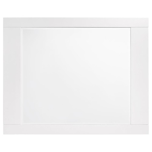 4 PC WHITE LED LIGHTS KING BED NIGHTSTAND DRESSER MIRROR BEDROOM FURNITURE SET - Picture 15 of 24