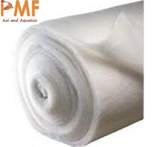 AQUARIUM POND FILTER WOOL FLOSS 18-22mm 69cm wide External filters Koi aquarium