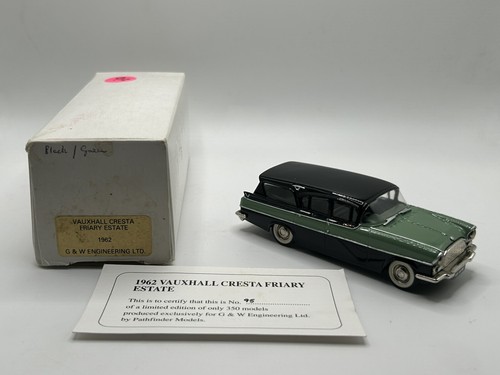 Pathfinder G&W Eng 1/43 GWE3 - 1962 Vauxhall Cresta Friary Estate Green/Black - Picture 18 of 19