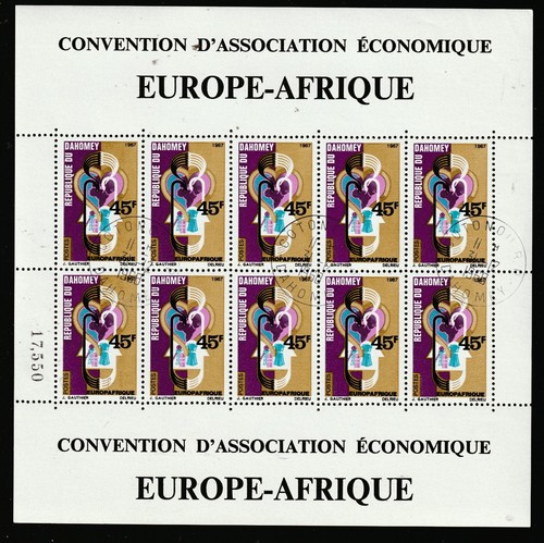 Dahomey Lot 8 - Postage: (Stamp details below) 2023 Scott Catalog Value $49.25 - Picture 3 of 12