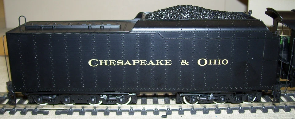 Rivarossi HO Chesapeake & Ohio 2-6-6-6 Allegheny Loco #1629 DCC Ready, LN In Box - Image 4 of 4