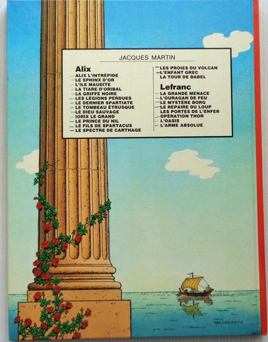 Alix L'em Pereur Of China No. 17 Eo 1983 Tbe Edit Casterman Jacques Martin - Picture 7 of 10