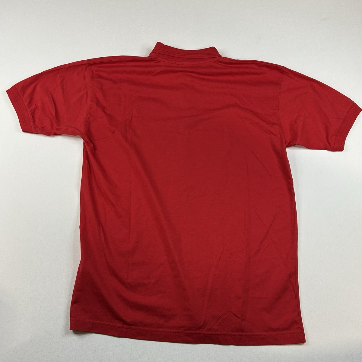 つむじん 美品90sエンポリオアルマーニ ヴィンテージ Vintage 90s NEW Emporio Armani Polo Shirt Mens XL Red Short