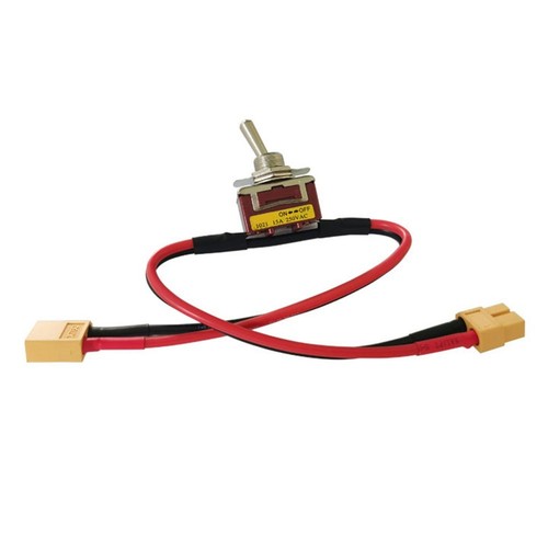 RC Aircraft Power Switch with XT90 Connector for Optimal Motor Control - Photo 2/15
