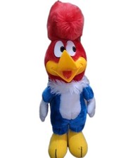 Woody Woodpecker 14" Plush VTG '57 Three Cheers Applause Plastic Beak Lantz Kore
