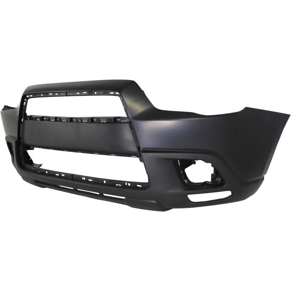 Front Bumper Cover For 11-12 Mitsubishi Outlander Sport w/ fog lamp holes Primed - Image 2 of 4