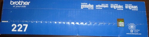 Brother TN227BK Black Toner Genuine Unopened Package High Yield Cartridge - 第 5/5 張圖片