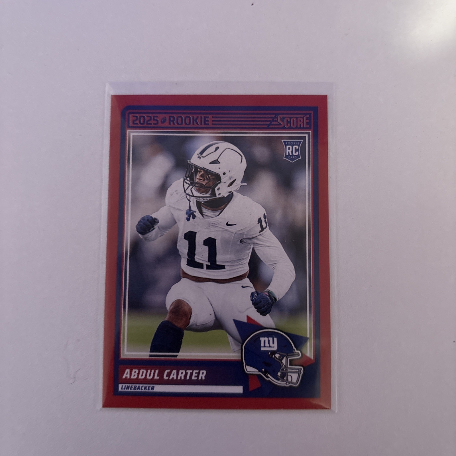 2025 Score - Rookies Abdul Carter #16 Red (RC)