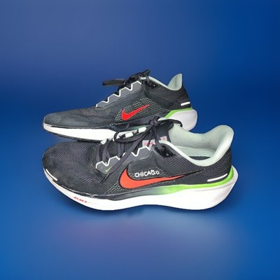 Rare   Nike Air React X Black Mens 12 HJ9062-010 Chicago Marathon 2024 