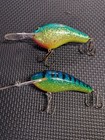 Bagley's Vtg Crankbait Deep Diver Baby Bass Fishing Lure Balsa Db3