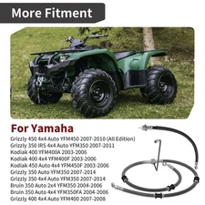 Front Brake Hose Line Pipe Kit 2003 2004 - 2006 For Yamaha Kodiak 400 450 4x4