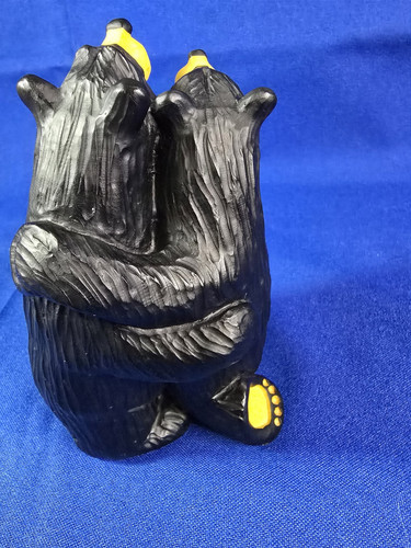 Bearfoot Swing Bearfoots series figurine Jeff Fleming Montana Big Sky Carvers - Picture 3 of 7