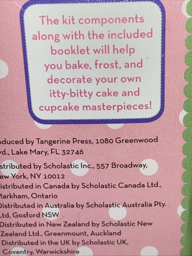 Child’s Itty-Bitty Baking Kit Scholastic Kids Tiny Baking Tool Set Cupcakes BB11 - Picture 15 of 15