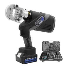 1/2-2" 6 Ton Electric Hydraulic Cable Lug Crimper Pliers Rechargeable Crimping