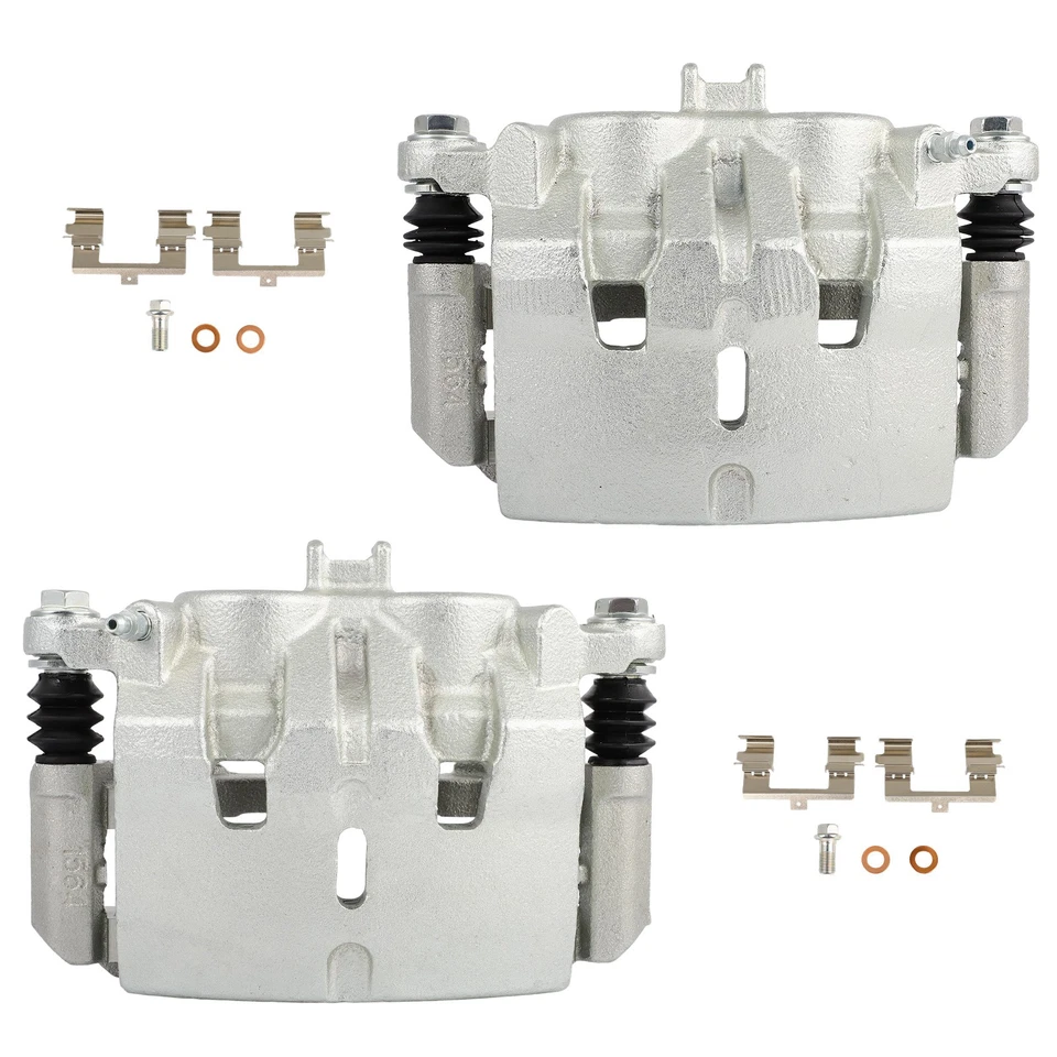 Pinzas de freno delanteras izquierda derecha 2 piezas para Acura MDX 2007-2013 2010-2013 Acura ZDX Foto 2 de 4