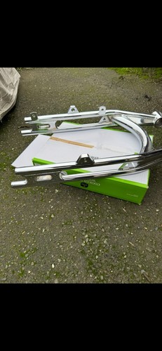 Arlen Ness Chrome 1991- 2005 Harley Dyna Swing Arm Tubular Chopper - Bild 4 von 13