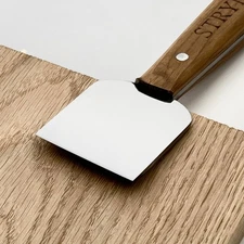 Japanese skiving knife for leather straight-beveled STRYI Profi