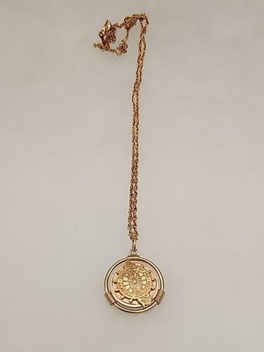 DAUGHTERS OF THE AMERICAN REVOLUTION Charm Pendant 12 Karat Gold Filled - Picture 4 of 7