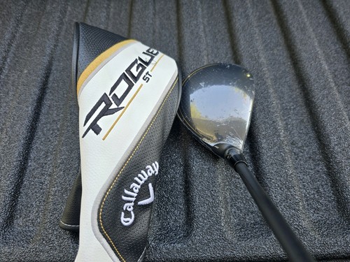 New Callaway Rouge ST MAX D 3 WOOD LH PROJECT X CYPHER 50 REG & HEADCOVER - Picture 5 of 5
