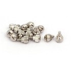 15pz M3.5x5mm Filetto maschio metallo Desktop Computer PC scatola Viti zigrinate