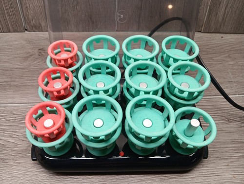 Vintage Clairol Lock N Roll Hot Hair Rollers Curlers BT-1 Tested Works - Picture 4 of 7
