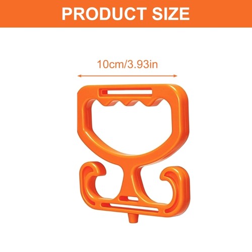 2 Pieces Shopping Bag Hand Protectors Set Easy Heavy Items Transport - Picture 8 of 8
