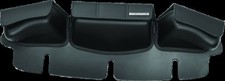Kuryakyn 5212 Black 3 pocket Windshield Fairing Bag for 96-13 Harley Touring
